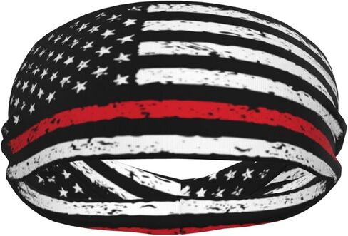 Sports Sweatband Head Bands for Women Men Sweat-Absorbing Headbands Suitable for Running Yoga Fitness Football Exercise in Kuwait