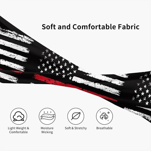 Sports Sweatband Head Bands for Women Men Sweat-Absorbing Headbands Suitable for Running Yoga Fitness Football Exercise in Kuwait