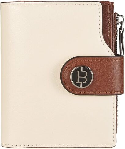 Bostanten Women Leather Wallet محفظة صغيرة RFID حجب Bifold Zipper Pocket Wallet CAST in Kuwait