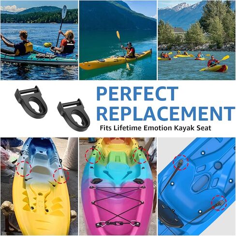 متوافق مع خطافات مشابك مقعد الكاياك لايف تايم (4 قطع) in Kuwait