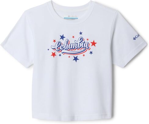 Columbia Girls' La Poudre Pass Short Sleeve Tee in Kuwait