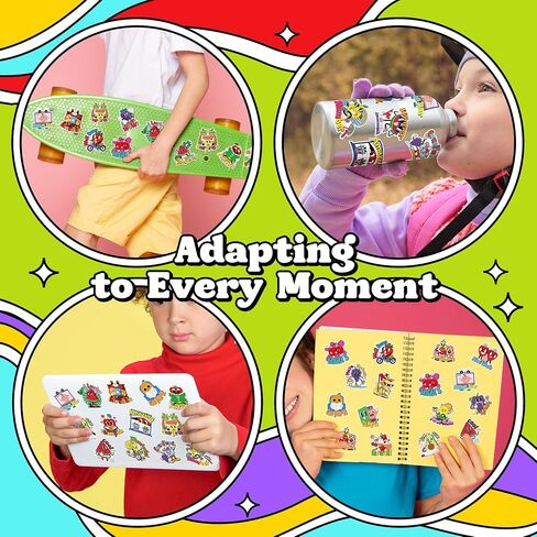 HORIECHALY 240 Pcs 3D Large Food Scratch and Sniff Stickers, Motivational Reward Scented Stickers for Kids & Teachers, Smelly Stickers for Classroom, Birthday, Student Party, School in Saudi Arabia