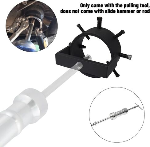 SXS CV Axle Shaft Puller Tool,UTV CV Axle Removal Tool,ATV Bearing Puller,Side by Side Bushing Puller (3 inch ID) in Saudi Arabia