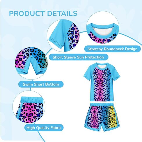 Lqsz Girls Swimsuits قطعتين in Saudi Arabia