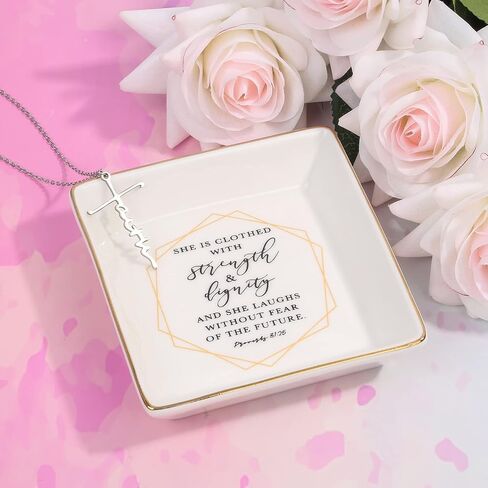 Christian Gifts for Women, Inspirational Religious Gifts for Women,7pcs Christian Gift Basket for Mom, Faith-Based Birthday for,Sister, Friends, Female, Wife, or Coworker in Saudi Arabia