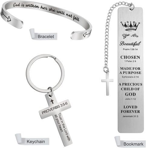 Christian Gifts for Women, Inspirational Religious Gifts for Women,7pcs Christian Gift Basket for Mom, Faith-Based Birthday for,Sister, Friends, Female, Wife, or Coworker in Saudi Arabia
