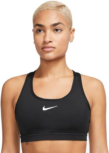 دعم Swoosh المتوسط ​​Nike للسيدات صدرية رياضية مبطنة in Kuwait