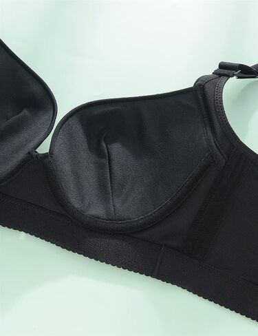 CAHL&FAUO Women Padded Push Up Bras Seamless Soft Underwire T-Shirt Bra in Kuwait
