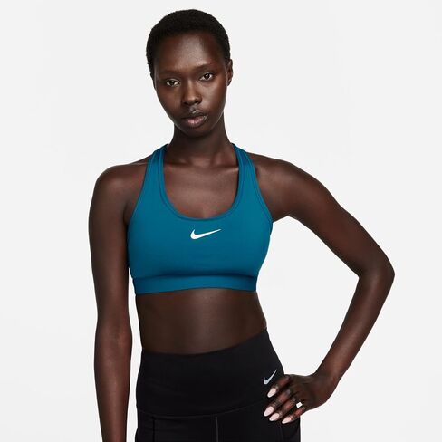 دعم Swoosh المتوسط ​​Nike للسيدات صدرية رياضية مبطنة in Kuwait