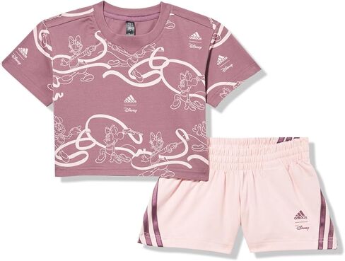 adidas girls Disney Minnie and Daisy T-shirt Set in Saudi Arabia
