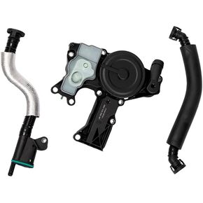 Hy-speed PCV Valve Valve Engine Engine Valve Deat Date مع مجموعة خرطوم استراحة الصمامات المتوافقة مع A4 A5 A6 Quattro Q3 Q5 Allroad 2012-2018 2.0T 06H103495AE 06H103495J 06H103495AK