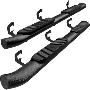 Tyger Auto 3.5" Rider Running Boards Compatible with 2007-2018 Chevy Silverado/GMC Sierra 1500; 2007-2019 2500 / 3500HD; 2019 LD/Limited | Crew Cab | TG-SS2C35018 | Side Step Rail Nerf Bars