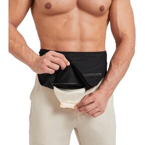Ostomy Stealth Belt, Colostomy Belt Stoma Support Belt, Ostomy Bag Cover and Wrap and Ileostomy, Hernia Support Belt for Women and Men (XXLarge(waist size:45"-48"))
