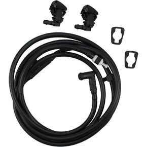 Windshield Washer Hose Jet fluid Spray Nozzles repair kit fit for Ford 2011-2016 F250 F350 F450 Super Duty BC3Z-17K605-B,BC3Z-17603-A Windshield Washer Hose