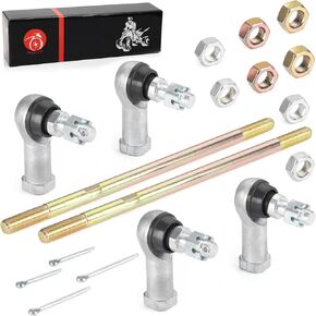 Tie Rod Ends Kits For Honda TRX350 Rancher 350 TRX400 Rancher 400 2000-2007 53158-HP5-003 53158-HC4-003,Left & Right