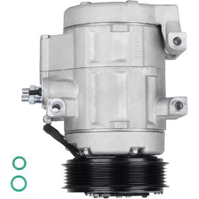 Air Conditioner AC Compressor with Clutch Fit for Ford For Expedition F-150&Navigator 2007-2014 for F-250 F-350 Super Duty for Lincoln For Mark LT 2007-2008