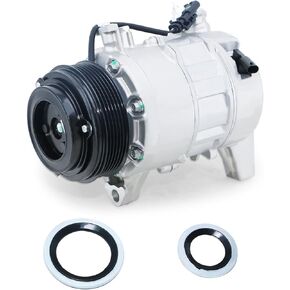 Air Conditioning Compressor Replacement for Chevy Traverse Buick Enclave 2013-2023, GMC Acadia 2013-2016, 2017 GMC Acadia Limited,3.6L V6 AC Compressor 2931654 23229829 234993922 67322 68322