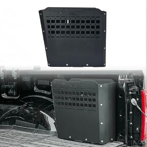 JOYTUTUS Truck Bed Storage Box Compatible with 2015-2024 F150 F250 F350, Heavy-Duty Metal Pickup Tool Box for Truck Bed, 57L Truck Bed Tool Storage Box Toolboxes, Side Tool Box Toolbox Cargo Box