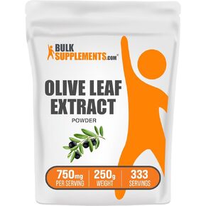 plksupplements.com مسحوق مستخلص أوراق الزيتون - ملحق الأعشاب ، مصدر مضادات الأكسدة ، مسحوق أوراق الزيتون - خالٍ من الغلوتين ، 750 ملغ لكل وجبة ، 500 جرام (1.1 رطل) (حزمة 1)