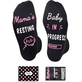 HAPPYPOP Mother's Day Gifts for New Moms - IVF Support Socks and Pregnancy Socks for Expecting Women