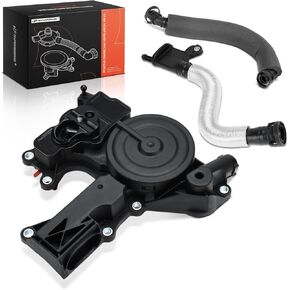 A-Premium PCV Valve Valve Murnice Crank Deat Valve Valve Oil Seplator Kit Tear-Reather Tearnable مع Audi A3 2008 ، TT 2009 ، TT Quattro 2009-2010 & Volkswagen VW Jetta Passat GTI 2008 ، EOS 2009-2010 ، 2.0LL ، 2.0LL