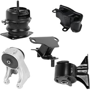 Set of 5 Engine Motor Mount & Transmission Mount Compatible with Honda Odyssey 1999-2004 V6 3.5L,w/Hydraulic, OE: A4518 A4519HY A6552 A6579 A6582