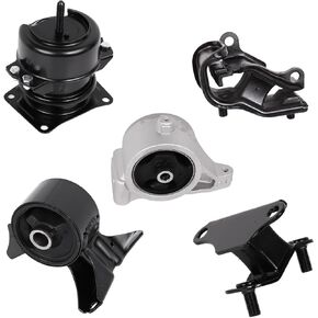 Set of 5 Engine Motor Mount & Transmission Mount Compatible with Honda Pilot 2003-2005 3.5L V6 4WD,OE: A4519HY A4551 A4523 A6582 A6579