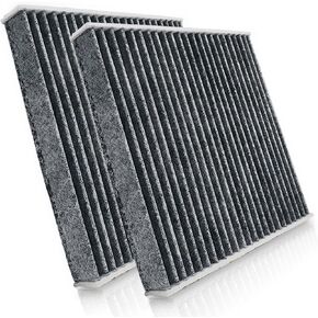 2 Pack QTC671-C2 Cabin Air Filter لـ Grand Wagoneer ، Wagoneer ، Mazda CX-7 ، RAM 1500 ، RAM1500 Classic ، RAM 2500 ، RAM 3500 ، RAM 4500 ، RAM 5500