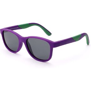 Pro Acme Toddler Sunglasses Kids Bollized UV400 حماية TPEE Retro Sun Glasses للأولاد الفتيات 2-8