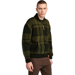 Timberland Mens Plaid Full Zip