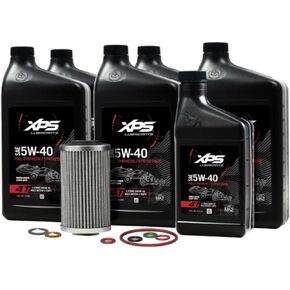 Can-Am New OEM Spyder Oil Change Kit 5W40 for Rotax 1330, 9779249, 9779484