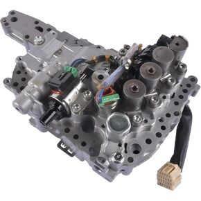 Transmission Valve Body with Stepper Motor Replacement for Nissan Altima Rogue Lancer Outlander L4 2.0L 2.4L 2.5L 31705-3TX0C 317053TX0A JF011E