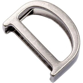 1.5"(38mm-40mm) Belt Loop Keeper Men's Belt Buckle Accessories Metal Replacement Letter Loop Silver