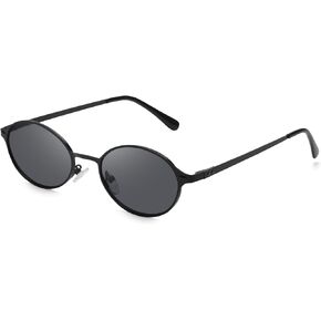 Trendy Oval Sunglasses for Women Small Gold Frame Fashion Designer Ladies Shades with UV400 Protection
