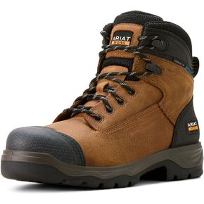 ARIAT Men's Turbo Duratread XTR 6" Waterproof Carbon Toe Work Boot Western
