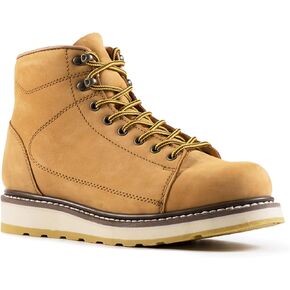 رجال Suretrack 6 "جلود أحذية أخمص القدمين الناعمة للرجال ، مقاومة للانزلاق ، Goodyear Welt ، EH 84893