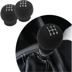 2PCS Gear Shift Cover for Car Decorations Interior,Silicone 5-Speed Shift Knob Cover/Car Gear Shift Cover,Universal Car Accessories Shifter Cover Stick Shift Cover for Most Cars (5 Speed)