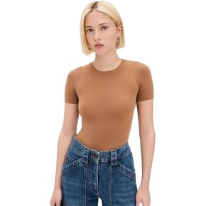 commando Women's Ballet Short Sleeve Thong Bodysuit