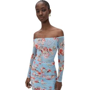 L'Agence Peonie Peonie قبالة كتف Bodysuit