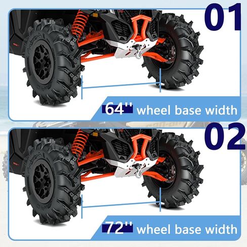 X3 Belt Changing Tool X3 Clutch Removal Kit Compatible with Can-Am Maverick X3 Max RS DS Turbo R RR 2017-2024, Belt Changing Tool Fits for 64''/72'' Wheel Base Width (Black) in Saudi Arabia