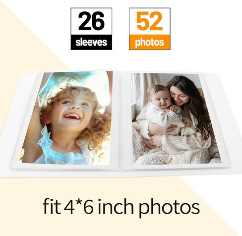 Photo Album 4x6 Photos Happy Mother's Day Gifts Teacher Appreciation Week Small Photo Book for Family Couples Students Wedding Anniversary Baby Shower Birthday in Saudi Arabia