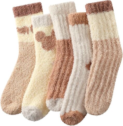 Fuzzy Socks - Cozy Plush Slipper Socks for Women in Saudi Arabia