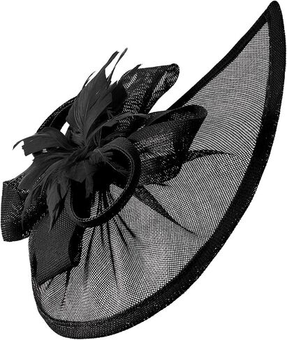 Fascinators Hats for Women Kentucky Hat Derby Tea Party 2025 Pillow Top for Wedding Cocktail Headwear in Kuwait