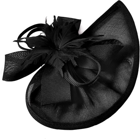 Fascinators Hats for Women Kentucky Hat Derby Tea Party 2025 Pillow Top for Wedding Cocktail Headwear in Kuwait