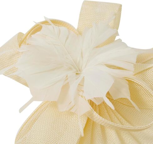 Fascinators Hats for Women Kentucky Hat Derby Tea Party 2025 Pillow Top for Wedding Cocktail Headwear in Kuwait