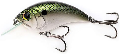Bill Lewis Lures Lifelike SB-57 3/8 OZ. MDJ Series Squarebill Crankbait Fishing Lure with Mustad Triple Grip Hooks, Rayburn RED Craw in Saudi Arabia