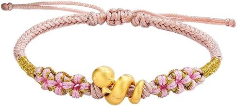 Eymi Handmade Braided Red String Bracelets for Women Chinese Zodiac Animal Sign Lucky Snake Charm Bracelet Year of Snake Jewelry Spring Festival Gift in Kuwait