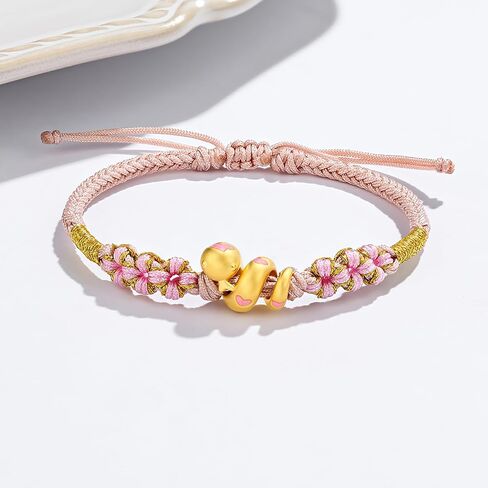 Eymi Handmade Braided Red String Bracelets for Women Chinese Zodiac Animal Sign Lucky Snake Charm Bracelet Year of Snake Jewelry Spring Festival Gift in Kuwait