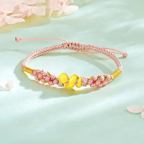 Eymi Handmade Braided Red String Bracelets for Women Chinese Zodiac Animal Sign Lucky Snake Charm Bracelet Year of Snake Jewelry Spring Festival Gift in Kuwait