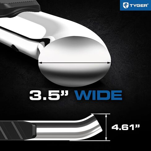 Tyger Auto 3.5 "Rider Running لوحات متوافقة مع 2007-2018 Chevy Silverado/GMC Sierra 1500 ؛ 2007-2019 2500/3500HD ؛ 2019 Ld/Limited | Crew Cab | in Kuwait